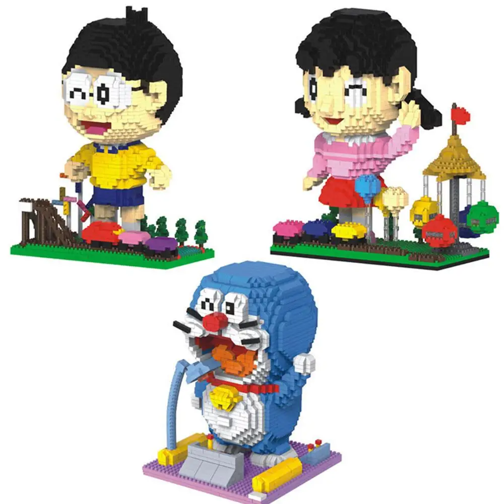 hot LegoINGlys creators classic Japan Anime Doraemon Nobita Nobi Minamoto Shizuka model mini micro diamond blocks toys for gift
hot LegoINGlys creators classic Japan Anime Doraemon Nobita Nobi Minamoto Shizuka model mini micro diamond blocks toys for gift