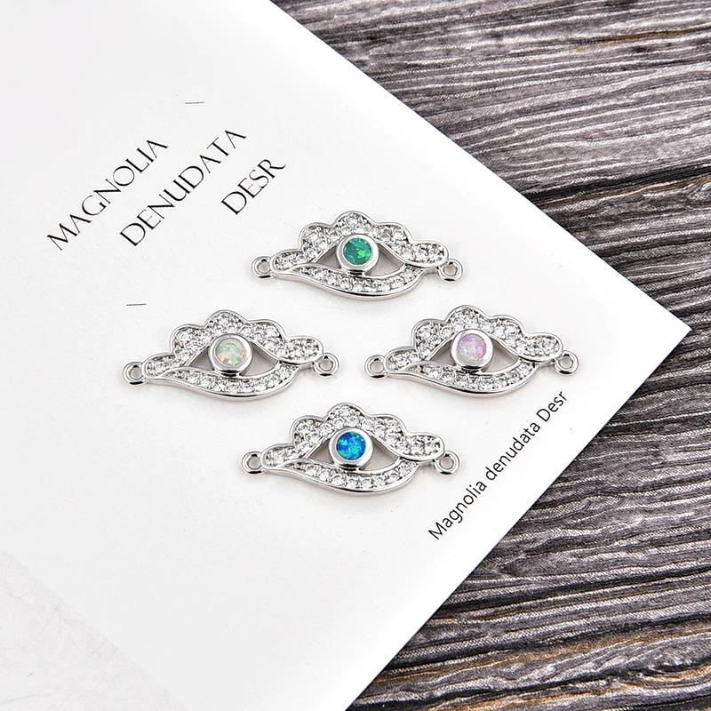 KAMAF 1PCS batch or 4PCS mixed 19mm*9mm eye opal connector DIY bracelet earrings jewelry accessories
KAMAF 1PCS batch or 4PCS mixed 19mm*9mm eye opal connector DIY bracelet earrings jewelry accessories