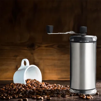 New 2020 High-Quality Silver Coffee Grinder Mini Manual Handmade Coffee Bean Grinders With Adjustable Setting Mill Kitchen Tool
New 2020 High-Quality Silver Coffee Grinder Mini Manual Handmade Coffee Bean Grinders With Adjustable Setting Mill Kitchen Tool
