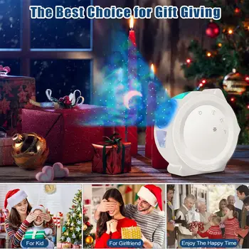 Starry Sky Projector Light LED Nebula Cloud Night Light Voice Control Ocean Waving Light Rotation Projection Lamp for Kids Gift
Starry Sky Projector Light LED Nebula Cloud Night Light Voice Control Ocean Waving Light Rotation Projection Lamp for Kids Gift