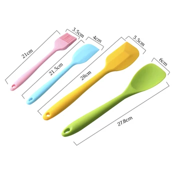 Silicone Kitchen Utensils Set 10Pcs Heat Resistant Non-Stick Turner Whisk Spoon Brush Spatula Colorful Cooking Tools XH8
Silicone Kitchen Utensils Set 10Pcs Heat Resistant Non-Stick Turner Whisk Spoon Brush Spatula Colorful Cooking Tools XH8