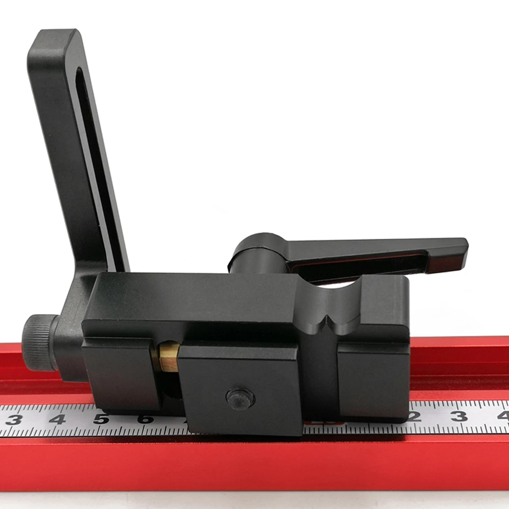 Woodworking Chute Dedicated Limiter Standard T Slot Miter Track Stopper Model 45 Carpenter's Slot Limiter Guide Slider Locator