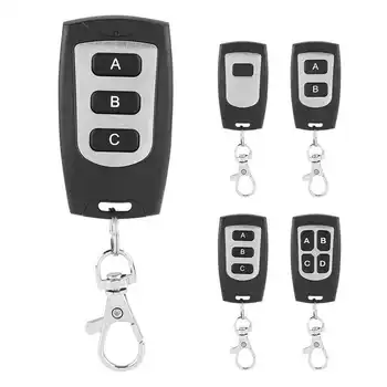 433MHz 1~4 Channel RF Waterproof Wireless Remote Control Transmitter 1/2/3/4Buttons
433MHz 1~4 Channel RF Waterproof Wireless Remote Control Transmitter 1/2/3/4Buttons