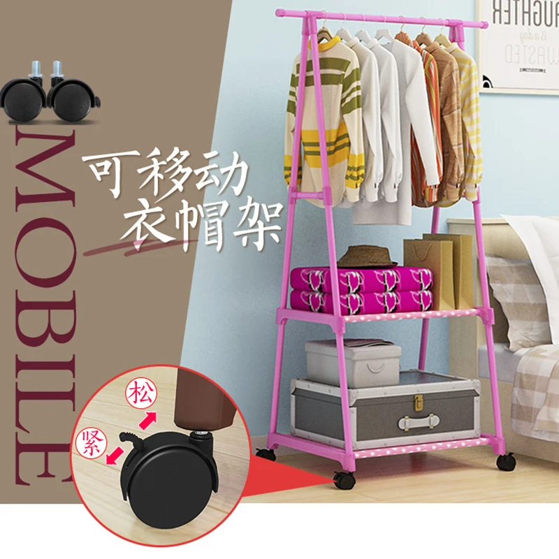Simple Multi-Function Coat Rack Floor Standing Triangle Clothes Hanger with Wheels Storage Rack for Bedroom Wardrobe Hangers
Simple Multi-Function Coat Rack Floor Standing Triangle Clothes Hanger with Wheels Storage Rack for Bedroom Wardrobe Hangers