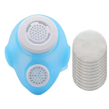 1PCS New Mouth Mask Silicone Dustproof Face Mask Washable Facial Mouth Mask with 10PCS Filter Pad for Men Women Outdoor
1PCS New Mouth Mask Silicone Dustproof Face Mask Washable Facial Mouth Mask with 10PCS Filter Pad for Men Women Outdoor