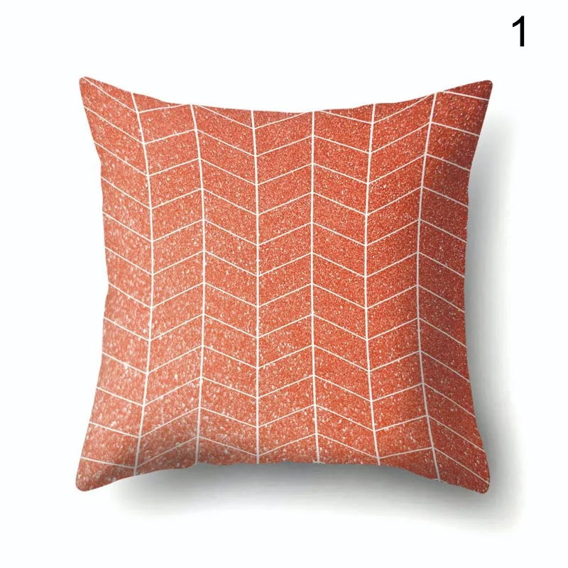Polyester Coral Orange Geometric Pattern Cushion Cover for Sofa Chairs Car Office MF999
Polyester Coral Orange Geometric Pattern Cushion Cover for Sofa Chairs Car Office MF999
