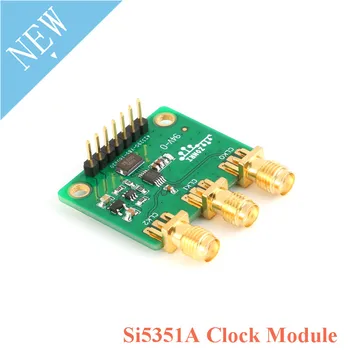 Si5351A STM32 Clock Generator Breakout Board Module 3 Channel Si5351 I2C Signal Generator 8KHz-160MHz For Arduino DC 3.3V 5V
Si5351A STM32 Clock Generator Breakout Board Module 3 Channel Si5351 I2C Signal Generator 8KHz-160MHz For Arduino DC 3.3V 5V