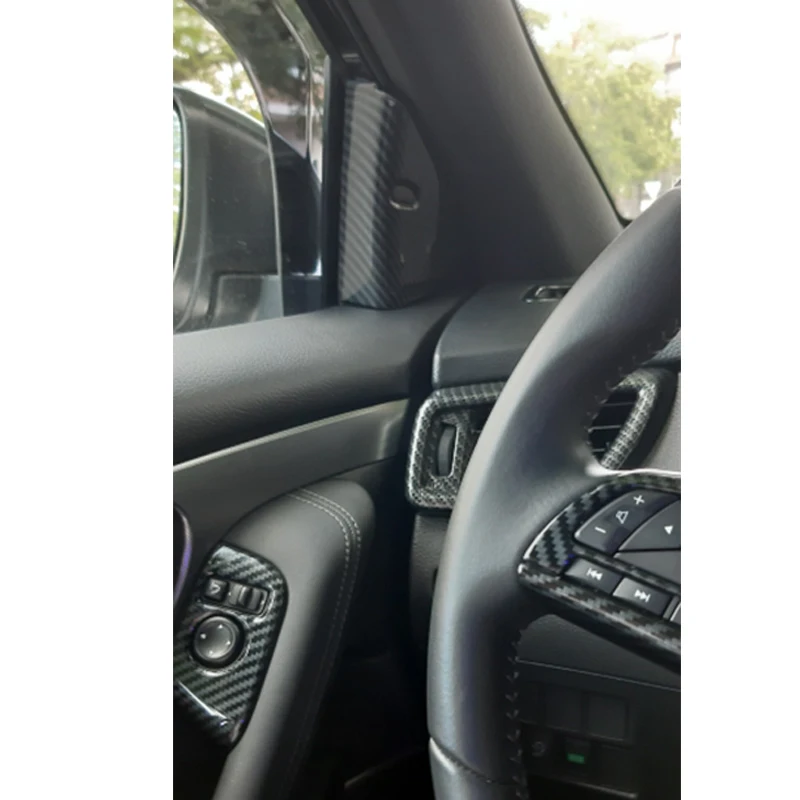 ABS аксессуары для отделки из углеродного волокна Nissan Qashqai J11 2015 16 17 18 2019