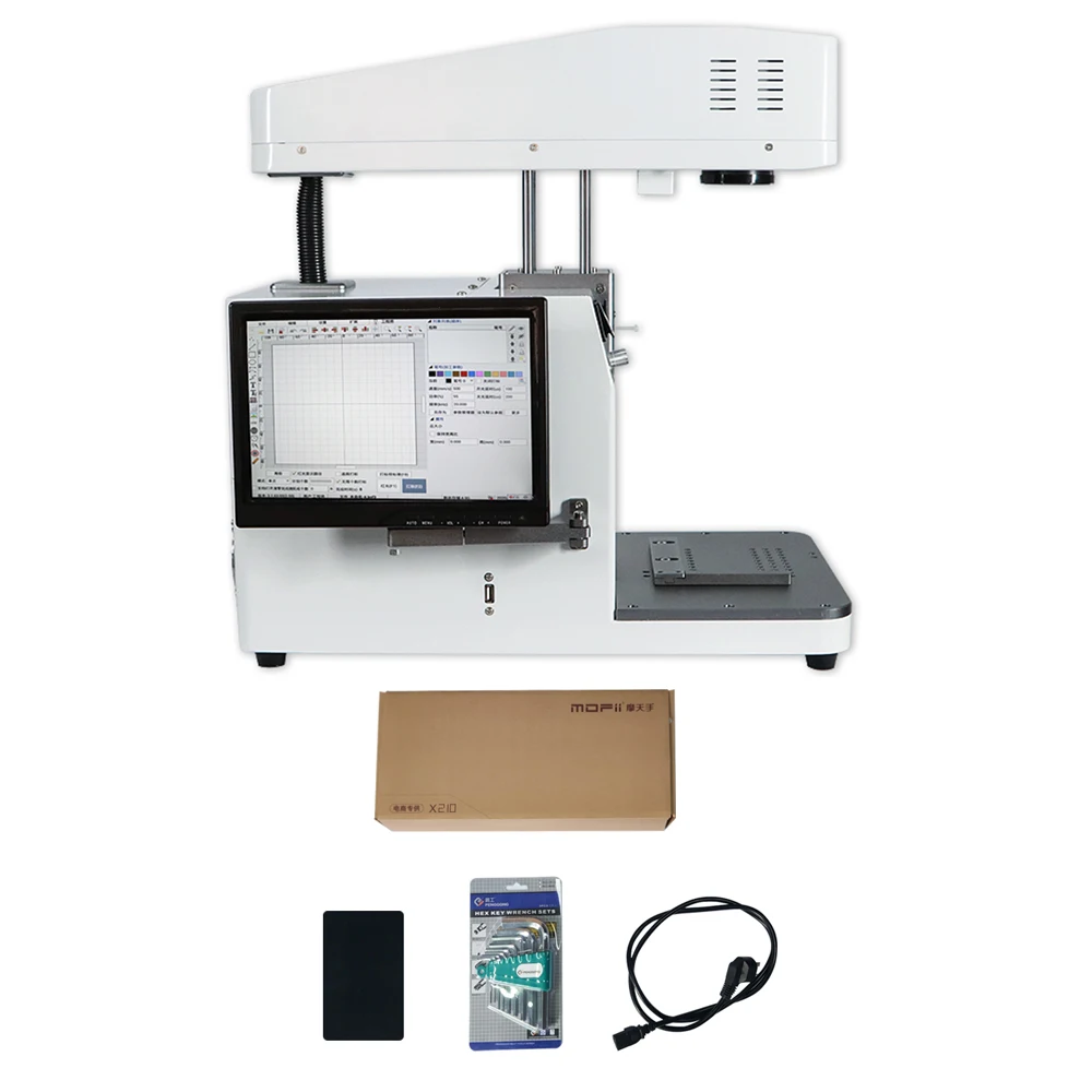 CNC Laser Engraving Machine Automatic Laser Marking Machine LCD Repair IP Maintenance Mobile Phone Back Cover Glass TBK-958C
CNC Laser Engraving Machine Automatic Laser Marking Machine LCD Repair IP Maintenance Mobile Phone Back Cover Glass TBK-958C