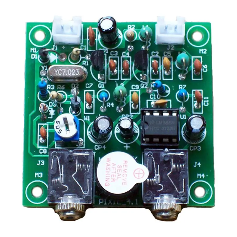 Radio 40M CW Shortwave Transmitter Receiver Version 4.1 7.023-7.026MHz QRP Pixie Kits DIY with Buzzer Transceiver | Электроника