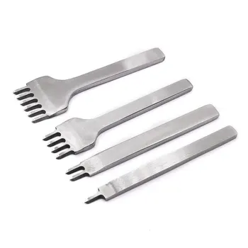 4PCS 6mm Hole Punch Tools Leather Craft Hole Punches Stitching Chisel Punch Tool
4PCS 6mm Hole Punch Tools Leather Craft Hole Punches Stitching Chisel Punch Tool