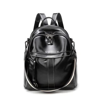 Leather backpack for women 2019 new multifunctional schoolbag Korean fashion brand large capacity cowhide women's one shoulder
Leather backpack for women 2019 new multifunctional schoolbag Korean fashion brand large capacity cowhide women's one shoulder
