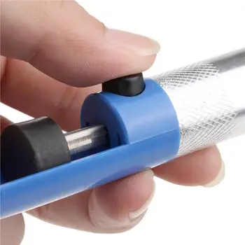 1 PCS Aluminium Solder Sucker Desoldering Pump Tool Soldering Vacuum Iron Removal For Powerful Blue Pen Function Device Des E7R0 
1 PCS Aluminium Solder Sucker Desoldering Pump Tool Soldering Vacuum Iron Removal For Powerful Blue Pen Function Device Des E7R0