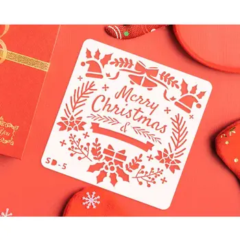 24pcs/set DIY Christmas Drawing Stencil Templates Embossing Paper Card Painting Scrapbooking Stamp Album Decor
24pcs/set DIY Christmas Drawing Stencil Templates Embossing Paper Card Painting Scrapbooking Stamp Album Decor