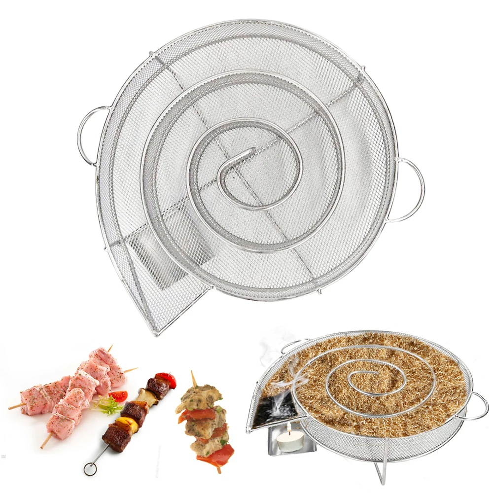 Cold Smoke Generator for BBQ Wood Chip Smoking Box Bacon Fish Salmon Meat Cooking Smoker Tools Stainless BBQ Tools
Cold Smoke Generator for BBQ Wood Chip Smoking Box Bacon Fish Salmon Meat Cooking Smoker Tools Stainless BBQ Tools