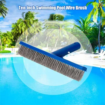 Stainless Steel Cleaning Brush 10 Inch Tool for Swimming Pool Wall Floor Hot Tub BHD2
Stainless Steel Cleaning Brush 10 Inch Tool for Swimming Pool Wall Floor Hot Tub BHD2