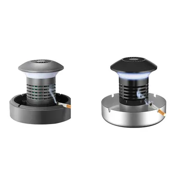 Mini Ashtray Smokeless Multifunction Rechargeable Indoor Filtration System Cleaner with Touch Panel USB for Home/Office/Car
Mini Ashtray Smokeless Multifunction Rechargeable Indoor Filtration System Cleaner with Touch Panel USB for Home/Office/Car