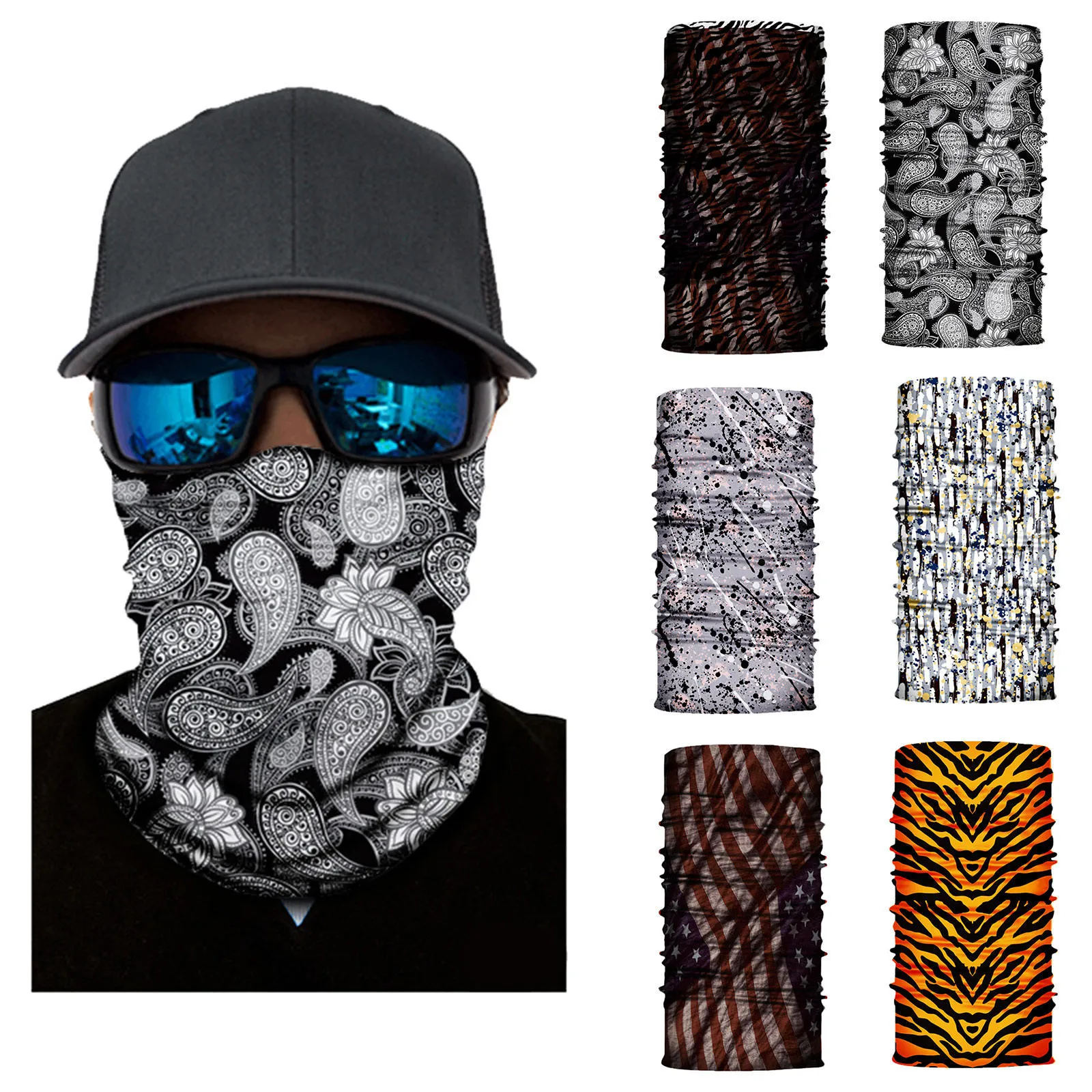 Unisex Fashion Printed Outdoor Headscarf Face Mask Warm Elastic Face Mask High Quality Washable Fashion Facemask
Unisex Fashion Printed Outdoor Headscarf Face Mask Warm Elastic Face Mask High Quality Washable Fashion Facemask