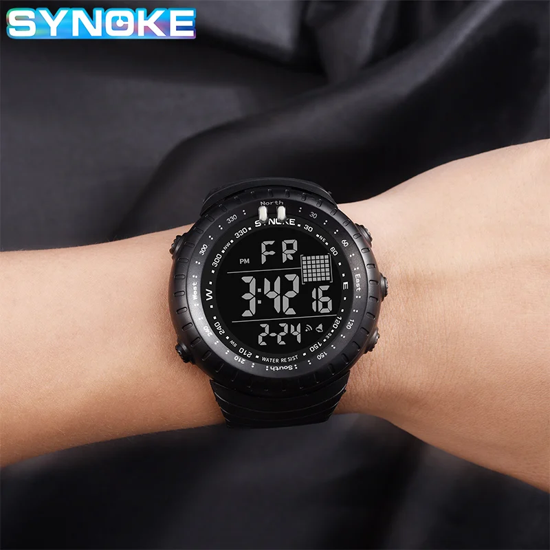 New Fashion Men Sports Watches Men SYNOKE Brand Analog LED Digital Clock Man Military Waterproof Watch Relogio Masculino
New Fashion Men Sports Watches Men SYNOKE Brand Analog LED Digital Clock Man Military Waterproof Watch Relogio Masculino