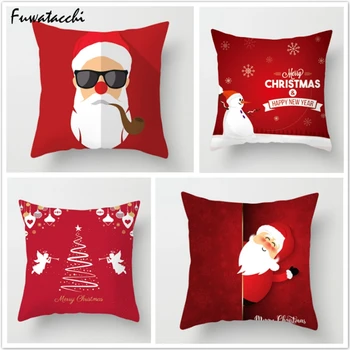 Fuwatacchi Christmas Throw Pillows Printed Cushion Cover Snow Santa Pillow Cover Deer Tree Decorative Pillowcase for Home Sofa
Fuwatacchi Christmas Throw Pillows Printed Cushion Cover Snow Santa Pillow Cover Deer Tree Decorative Pillowcase for Home Sofa