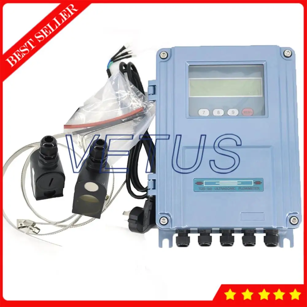TDS-100F1-M2 Split Ultrasonic Flow Meter Water Flowmeter DN50~700mm for Liquid M2 Transducer
TDS-100F1-M2 Split Ultrasonic Flow Meter Water Flowmeter DN50~700mm for Liquid M2 Transducer