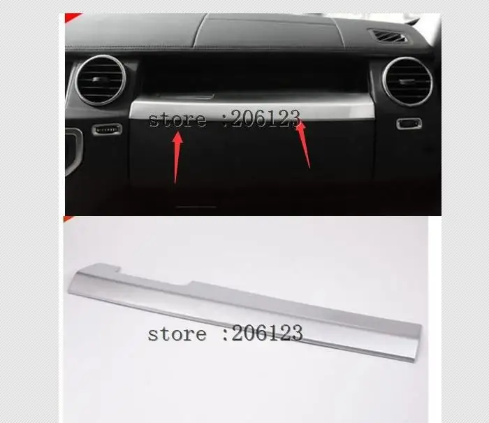 Chrome Car Dashboard Storage Grid Cover Trim Strips Sticker For Land Rover Discovery 4 2010-2017 Accessories With LOGO
Chrome Car Dashboard Storage Grid Cover Trim Strips Sticker For Land Rover Discovery 4 2010-2017 Accessories With LOGO
