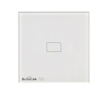 BroadLink TC2 1/2/3 gang UK touch screen wall smart wireless switch 433MHZ, suitable for smart home, can be connected to RM4PRO
BroadLink TC2 1/2/3 gang UK touch screen wall smart wireless switch 433MHZ, suitable for smart home, can be connected to RM4PRO