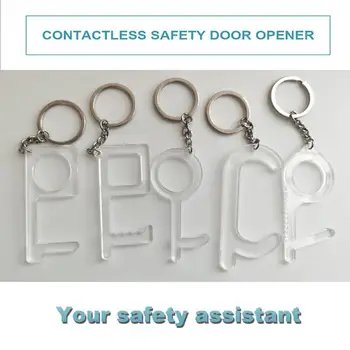 1PC Multiple Styles Opener Safe Contactless Safety NO Touch Brass Key Opener Kits Elevator Button key buckle
1PC Multiple Styles Opener Safe Contactless Safety NO Touch Brass Key Opener Kits Elevator Button key buckle