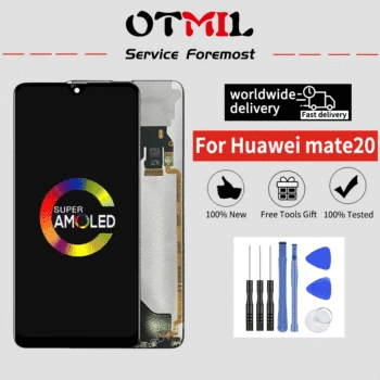 6.53"100% New For HUAWEI Mate 20 LCD Display Touch Screen Frame Digitizer HMA-TL00/L29/L09/AL00 LCD For HUAWEi Mate 20 Display#1
6.53"100% New For HUAWEI Mate 20 LCD Display Touch Screen Frame Digitizer HMA-TL00/L29/L09/AL00 LCD For HUAWEi Mate 20 Display#1
