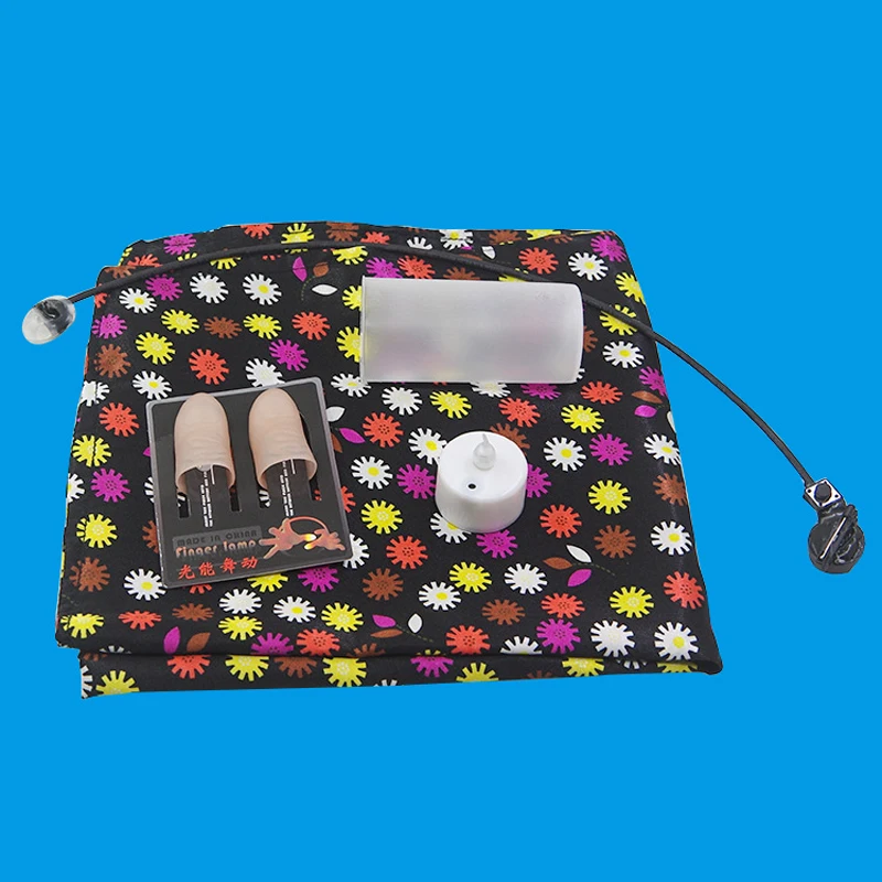 1 set Magic Props Floating Light Scarf Magic Trick Thumb Light-up Finger Flashing Party Stage Stress Close-up Magic Tricks
1 set Magic Props Floating Light Scarf Magic Trick Thumb Light-up Finger Flashing Party Stage Stress Close-up Magic Tricks