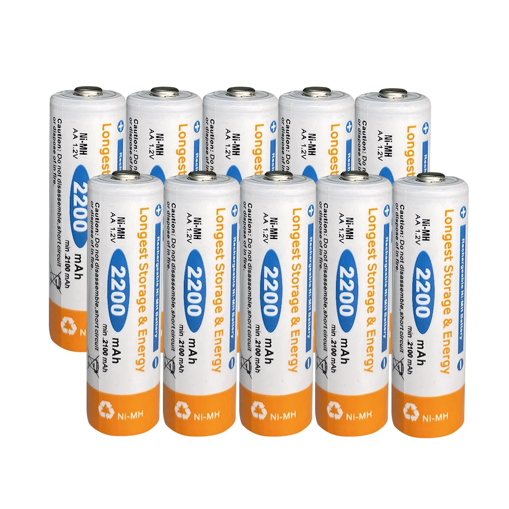 analong 10pcs aa rechargeable battery 1.2v ni-mh 2200mah aa battery rechargeable 2a nimh batteries for toy car
analong 10pcs aa rechargeable battery 1.2v ni-mh 2200mah aa battery rechargeable 2a nimh batteries for toy car