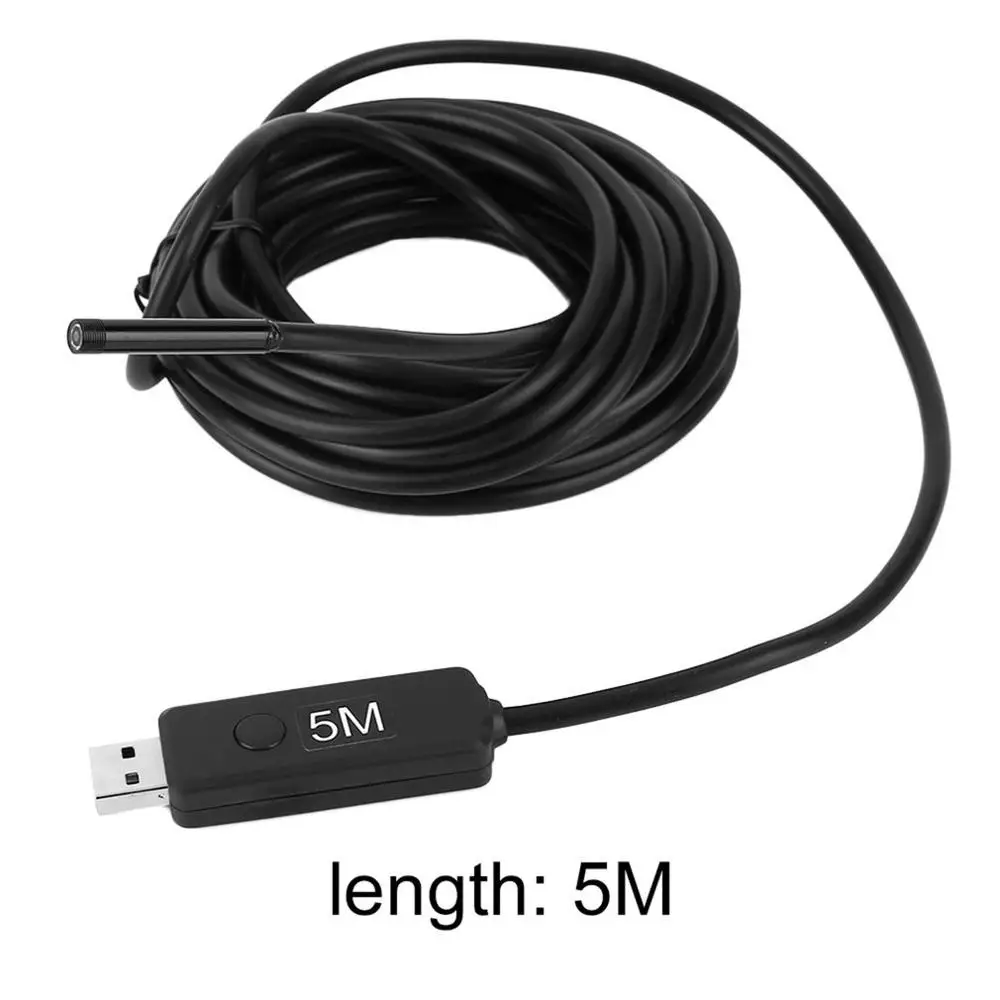 Waterproof HD 5M Endoscope Mini USB Camera Borescope Photo Capture Inspection Scope 6 White LEDs Tube for Android Phone PC
Waterproof HD 5M Endoscope Mini USB Camera Borescope Photo Capture Inspection Scope 6 White LEDs Tube for Android Phone PC