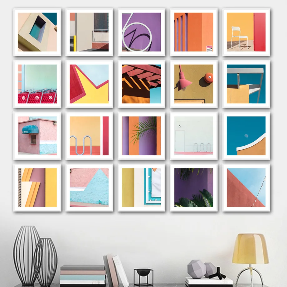 Geometric Structure Palm Leaf Colorful Wall Art Print Canvas Painting Nordic Posters And Prints Wall Pictures For Living Room
Geometric Structure Palm Leaf Colorful Wall Art Print Canvas Painting Nordic Posters And Prints Wall Pictures For Living Room