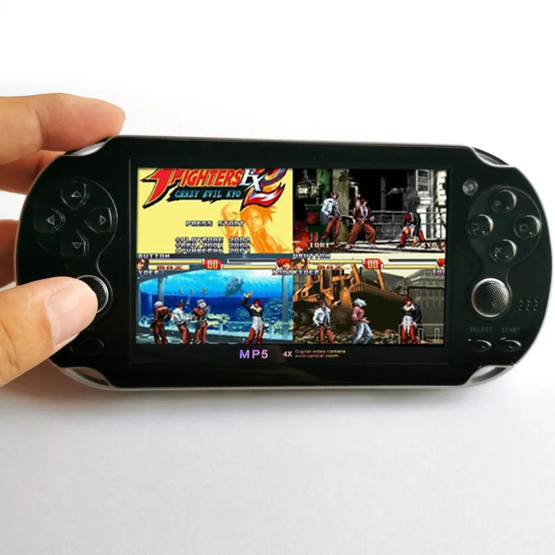 Digital MP4 MP5 Player 4.3 Inch PMP Game Player Video FM music Portable Game Console Built in hundreds of games
Digital MP4 MP5 Player 4.3 Inch PMP Game Player Video FM music Portable Game Console Built in hundreds of games