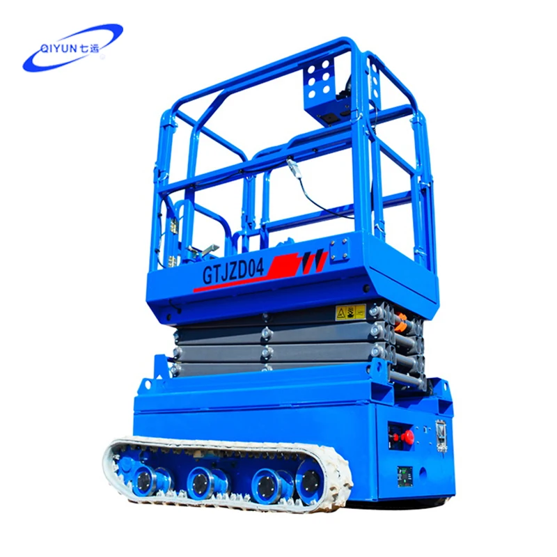 Self track crawler lift platform scissors lift platform aerial work platform customizable
Self track crawler lift platform scissors lift platform aerial work platform customizable