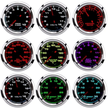 7 Colors Oil Pressure Gauges Turbo Boost Gauge Oil Temp Water Temperature Meter With Sensor for Car Racing fuel meter 52mm auto
7 Colors Oil Pressure Gauges Turbo Boost Gauge Oil Temp Water Temperature Meter With Sensor for Car Racing fuel meter 52mm auto