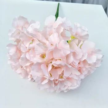 Artificial Flower 1 Bouquet 5 Heads Hydrangea Handmade Flower Simulation Flowers for Home Wedding Decor UND Sale
Artificial Flower 1 Bouquet 5 Heads Hydrangea Handmade Flower Simulation Flowers for Home Wedding Decor UND Sale