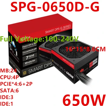 

New PSU For Thermaltake(Tt) Brand Smart DPS G 650W ATX 80plus Gold Half Module Game Power Supply 650W Power Supply SPG-0650D-G