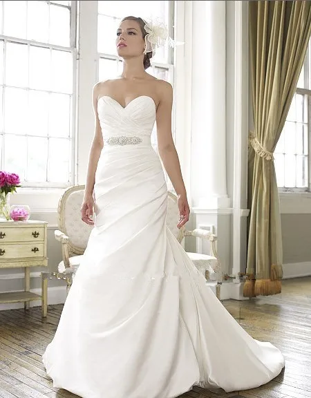 dresses new fashion 2017 satin mermaid features structured curve pleats soft bubble hem beaded sash wedding dresses bridal gown
dresses new fashion 2017 satin mermaid features structured curve pleats soft bubble hem beaded sash wedding dresses bridal gown