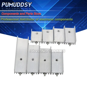 10PCS 15x10x16/20/22/25/30/35/40/50mm aluminum radiator U TO-220 for transistors With needle, TO220 for aluminum
10PCS 15x10x16/20/22/25/30/35/40/50mm aluminum radiator U TO-220 for transistors With needle, TO220 for aluminum