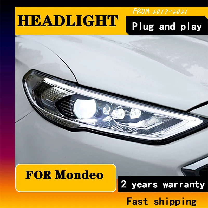 Car Styling for Ford Mondeo 2017-2021 LED Headlight For New Fusion Head Lamp Dynamic Turn sSignal LED DRL Bi-Xenon HID
Car Styling for Ford Mondeo 2017-2021 LED Headlight For New Fusion Head Lamp Dynamic Turn sSignal LED DRL Bi-Xenon HID