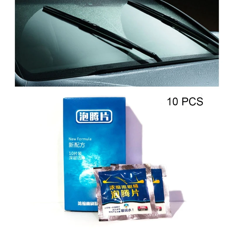 G99F 10Pcs Solid Wiper Window Glass Cleaner Concentrated Effervescent Cleaner for Car Window Deep Cleaning Tool
G99F 10Pcs Solid Wiper Window Glass Cleaner Concentrated Effervescent Cleaner for Car Window Deep Cleaning Tool