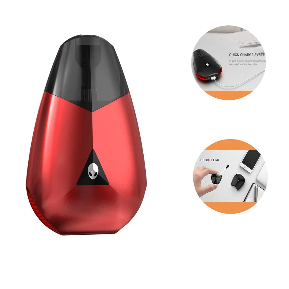 Vaptio ET Авто Vape Pod Комплект 550 мАч встроенный Батарея 12W вейп сигарета 1 5 мл Топ