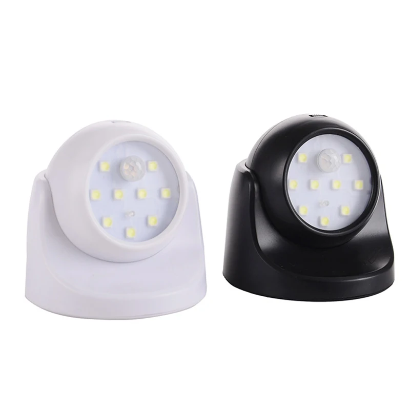 9 LED Motion Detecting Porch Light Wireless Sensor Security Wall Light Spotlight Battery Operated PIR Auto ON/OFF Night Lamp
9 LED Motion Detecting Porch Light Wireless Sensor Security Wall Light Spotlight Battery Operated PIR Auto ON/OFF Night Lamp