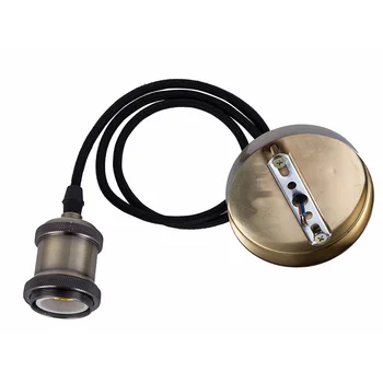 Retro Vintage bronze cupper ceiling hanging light fixture Lamp Bases Pendant lamp Holder E27 ceiling Lamp Base 6 Colors 
Retro Vintage bronze cupper ceiling hanging light fixture Lamp Bases Pendant lamp Holder E27 ceiling Lamp Base 6 Colors