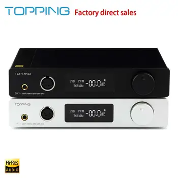 New products TOPPING DX7s Benchtop Fully Balanced Decoder and Decoding amp XMOS XU208+ES9038Q2M+OPA1612,DSD512 USB DAC
New products TOPPING DX7s Benchtop Fully Balanced Decoder and Decoding amp XMOS XU208+ES9038Q2M+OPA1612,DSD512 USB DAC