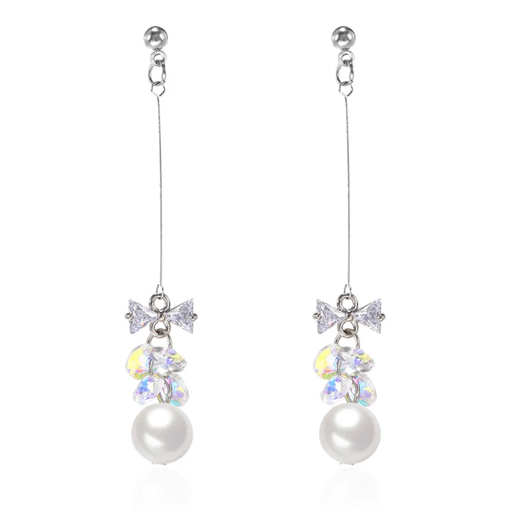 Fashion Crystal Geometry Long Earrings Temperament Tassel Earring Beautiful Transparent AB Color Shiny Ear Jewelry For Ladies
Fashion Crystal Geometry Long Earrings Temperament Tassel Earring Beautiful Transparent AB Color Shiny Ear Jewelry For Ladies