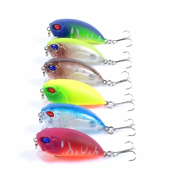 6pcs/lot Floating Crankbaits Fishing Lures 5cm 7.1g Isca Artificial Japan Hard Bait Bass Wobblers Jerkbait Fishing Tackle
6pcs/lot Floating Crankbaits Fishing Lures 5cm 7.1g Isca Artificial Japan Hard Bait Bass Wobblers Jerkbait Fishing Tackle
