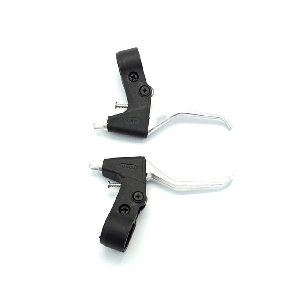 1Pair Bicycle Brake Lever Aluminum MTB Road Bike V Hand Brake Left And Right Cycling Bike Brake Lever Crank Handlebar BC0173 (2)