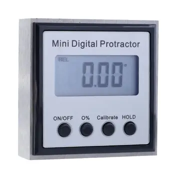 360 Degree Mini Digital Inclinometer with Magnetic Base Stainless Steel Housing Level Box Metal Protractor Angle Finder
360 Degree Mini Digital Inclinometer with Magnetic Base Stainless Steel Housing Level Box Metal Protractor Angle Finder